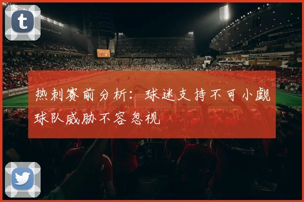 热刺赛前分析：球迷支持不可小觑球队威胁不容忽视